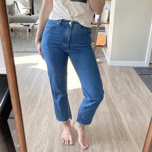 Rolla's Original Cropped Straight Jeans